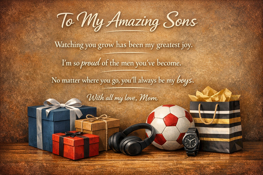 20 Heartfelt Captions for Two Sons From Mom That Say It All