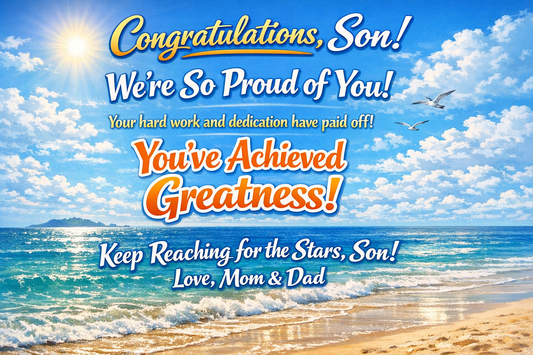 19 Heartfelt Quotes: congratulations message for son achievement from parents