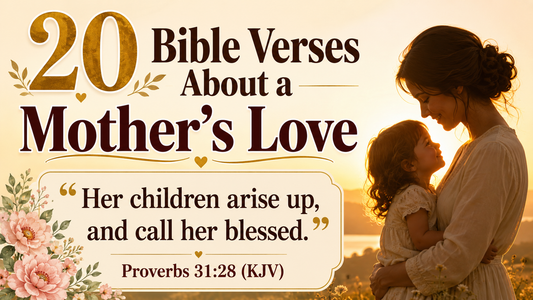 20 Bible Verses About a Mother's Love to Encourage Your Heart