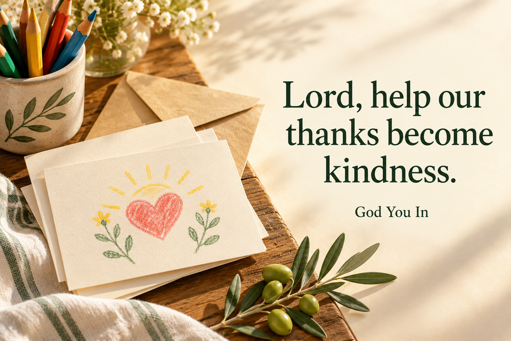 27 Christian Prayers for Writing Thank-You Notes With Children