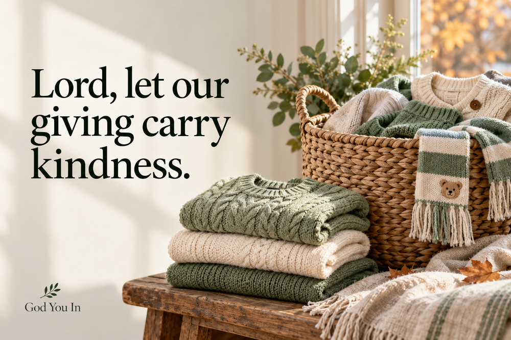 24 Prayers Before Donating Clothes as a Family to Give With Care