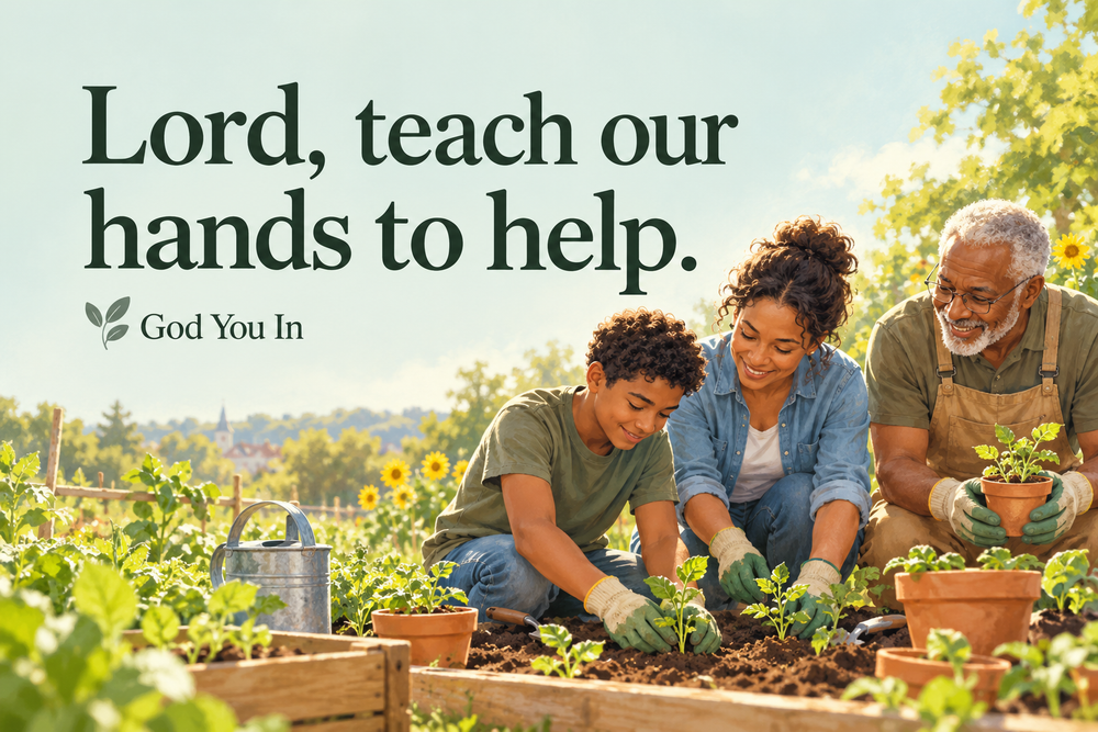 27 Prayers Before Family Volunteering to Serve With Humble Hearts
