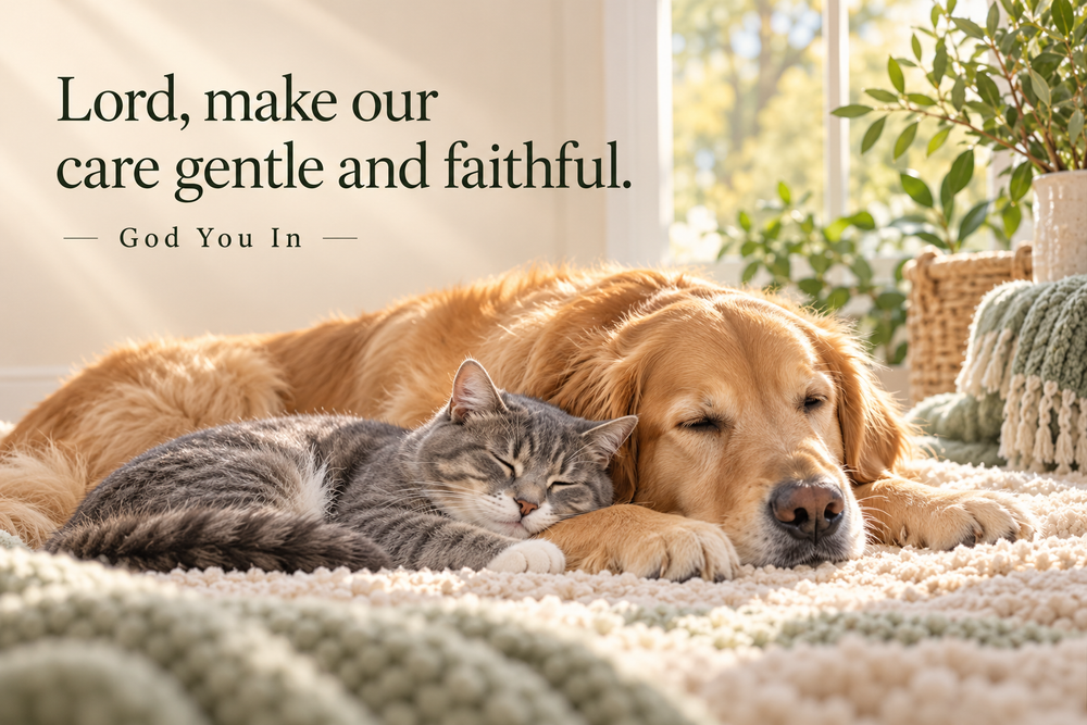 24 Christian Prayers for Caring for Family Pets With Gentle Hearts