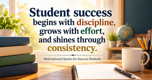50 Motivational Quotes for Success Students to Stay Focused and Inspired