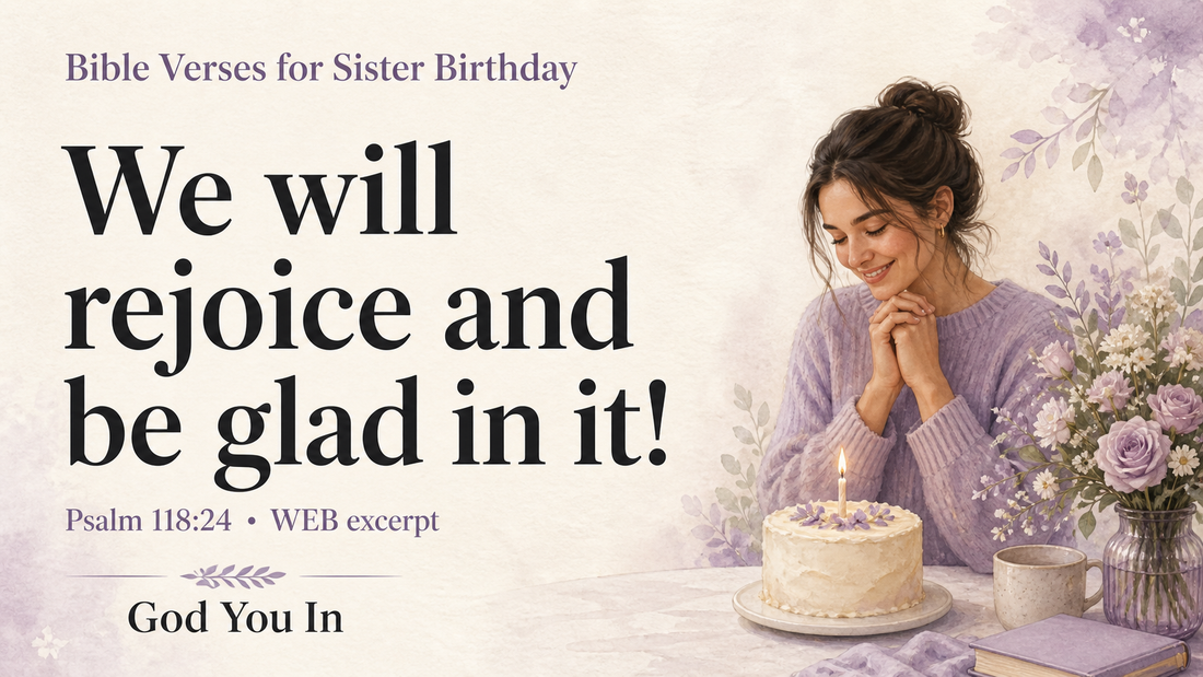 20 Bible Verses for Sister Birthday Wishes Filled With Faith and Love