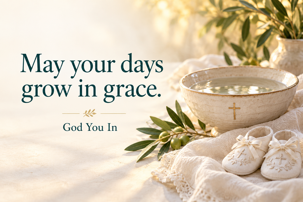 19 Christian Baptism Messages for a Grandchild to Keep With Love