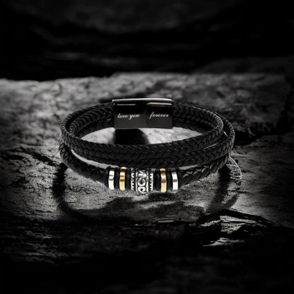 To My Son Bracelet from Mom - Proud of the Man You Have Become