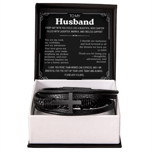 To My Son Bracelet From Mom Dad, Sons Gift From Dad, Mother And Son Bracelet, Anniversary Graduation Valentine Christmas Birthday Gifts For Sons With Message Card And Gift Box